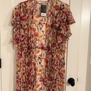 Nine West Sunset Floral Dress